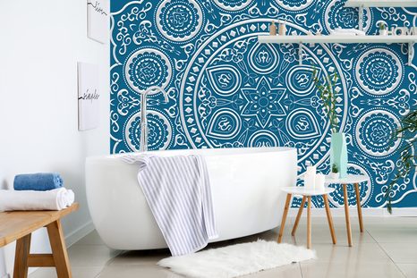 TAPETA JEMNÁ ETNICKÁ MANDALA - TAPETY FENG SHUI - TAPETY