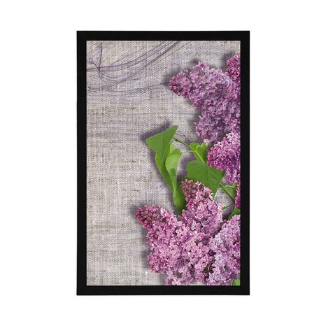 PLAGÁT KVETY ORGOVÁNU NA PLÁTNE - KVETY - PLAGÁTY