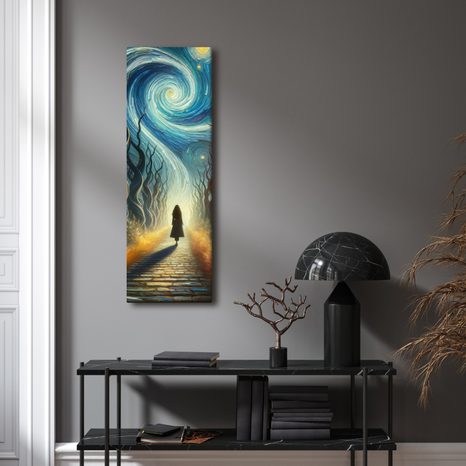 WANDBILD NACHT VOLLER GEHEIMNISSE - BILDER VON NATUR UND LANDSCHAFT - BILDER