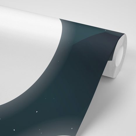 SAMOLEPÍCÍ TAPETA MĚSÍČNÍ PANÍ - SAMOLEPÍCÍ TAPETY - TAPETY