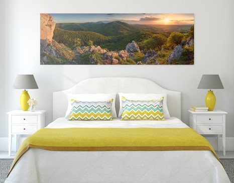 OBRAZ PŘÍRODA ZALITÁ SLUNCEM - OBRAZY PŘÍRODY A KRAJINY - OBRAZY