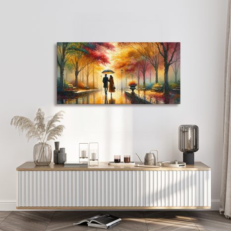 OBRAZ ZAMILOVANÝ PÁR - OBRAZY LIDÍ - OBRAZY
