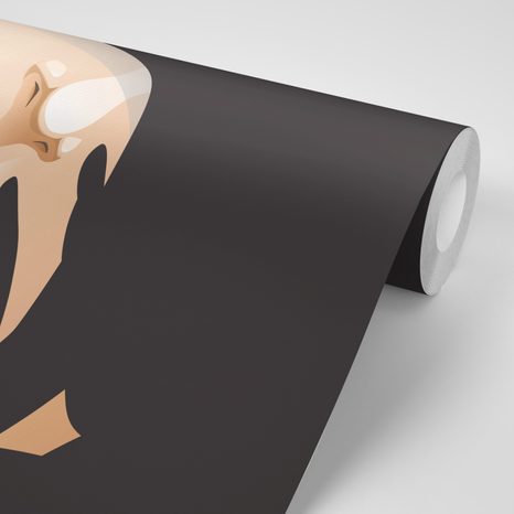 SELBSTKLEBENDE TAPETE VERHÜLLTE FRAU - SELBSTKLEBENDE TAPETEN - TAPETEN