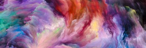 SLIKA FANTAZIJA BARV - ABSTRAKTNE SLIKE - SLIKE