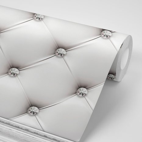 TAPETA PROŠÍVANÁ KŮŽE - TAPETY S IMITACÍ KŮŽE - TAPETY