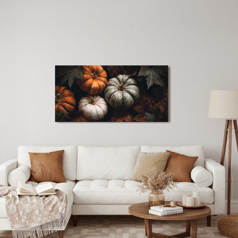 OBRAZ DÝNĚ V PODZIMNÍM LISTÍ - OBRAZY ZÁTIŠÍ - OBRAZY