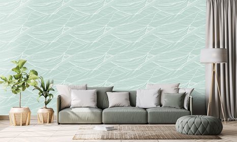 ΑΥΤΟΚΌΛΛΗΤΗ ΤΑΠΕΤΣΑΡΊΑ ΔΟΜΉ ΦΎΛΛΟΥ ΣΕ ΠΡΆΣΙΝΟ ΧΡΏΜΑ - ΑΥΤΟΚΌΛΛΗΤΕΣ ΤΑΠΕΤΣΑΡΊΕΣ - ΤΑΠΕΤΣΑΡΊΕΣ