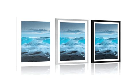 POSTER – GHIACCI GALLEGGIANTI - NATURA - POSTER