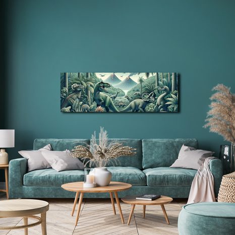 SLIKA DIVJI SVET DINOZAVROV - OTROŠKE SLIKE ŽIVALI - SLIKE