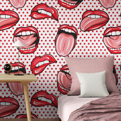 CARTA DA PARATI – STILE POP ART - CARTA DA PARATI POP ART - CARTA DA PARATI