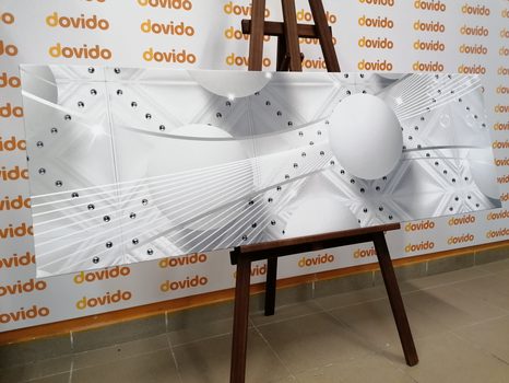 SLIKA LUKSUZ V ČRNOBELI IZVEDBI - ČRNOBELE SLIKE - SLIKE