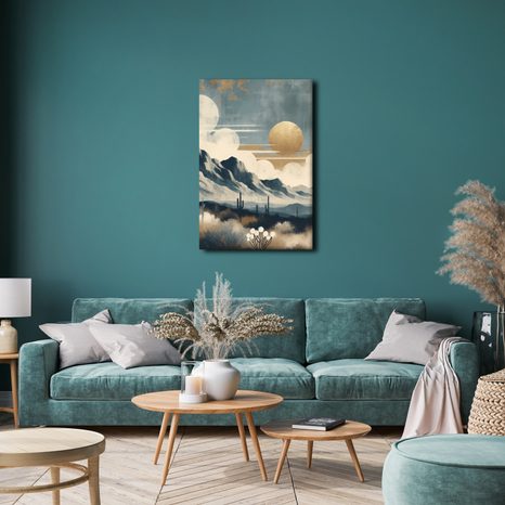 OBRAZ POUŠŤ POD ZLATÝM SLUNCEM - OBRAZY PŘÍRODY A KRAJINY - OBRAZY