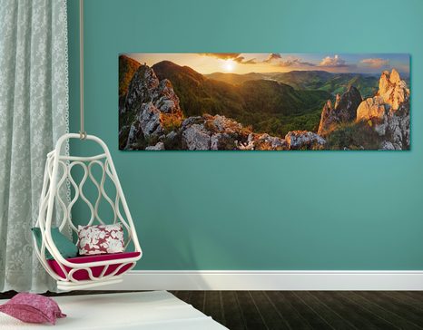 TABLEAU SUR TOILE – VRŠATSKÉ BRADLA EN SLOVAQUIE - TABLEAUX DE LA NATURE ET DES PAYSAGES - TABLEAUX