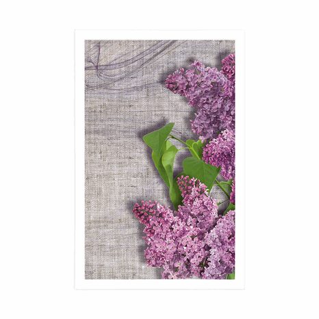 PLAGÁT KVETY ORGOVÁNU NA PLÁTNE - KVETY - PLAGÁTY