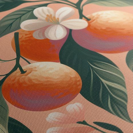 WANDBILD ORANGENBAUMGARTEN - BILDER BÄUME UND LAUB - BILDER