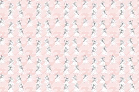 SAMOLEPÍCÍ TAPETA VÍLA NA RŮŽOVÉM POZADÍ - SAMOLEPÍCÍ TAPETY - TAPETY