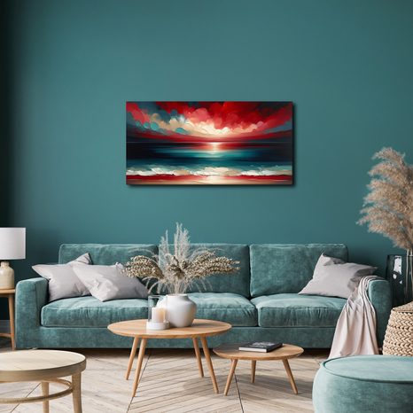 OBRAZ PLAMENE OBLOHY - OBRAZY MORE A PLÁŽ - OBRAZY