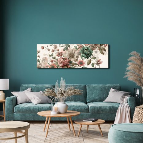 OBRAZ VINTAGE KVĚTINOVÝ MOTIV - OBRAZY KVĚTŮ - OBRAZY