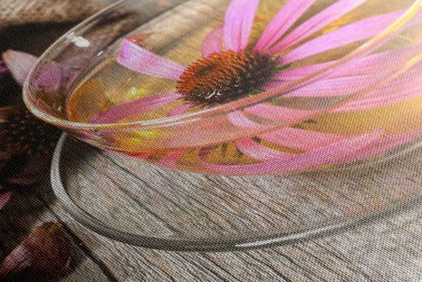 WANDBILD TASSE KRÄUTERTEE - BILDER VON ESSEN UND GETRÄNKEN - BILDER