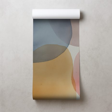 TAPET PETE ABSTRACTE DE ACUARELĂ - TAPET ABSTRACT - TAPETURI