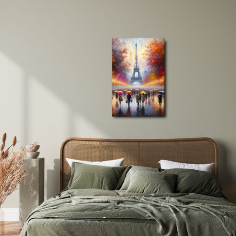 OBRAZ PAŘÍŽ V BARVÁCH PODZIMU - OBRAZY PAŘÍŽ - OBRAZY