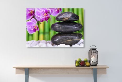 OBRAZ JAPONSKÁ ZEN ZAHRADA - OBRAZY FENG SHUI - OBRAZY