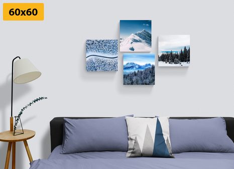 BILDER-SET SCHÖNHEIT DER VERSCHNEITEN NATUR - BILDERSETS - BILDER