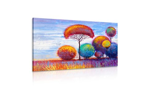 SLIKA JESENSKI GOZD - SLIKE DREVESA ŽIVLJENJA - SLIKE