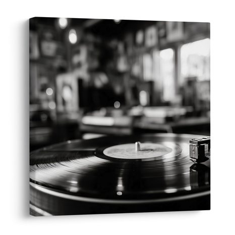 WANDBILD VINTAGE SCHALLPLATTE - VINTAGE- UND RETRO-BILDER - BILDER
