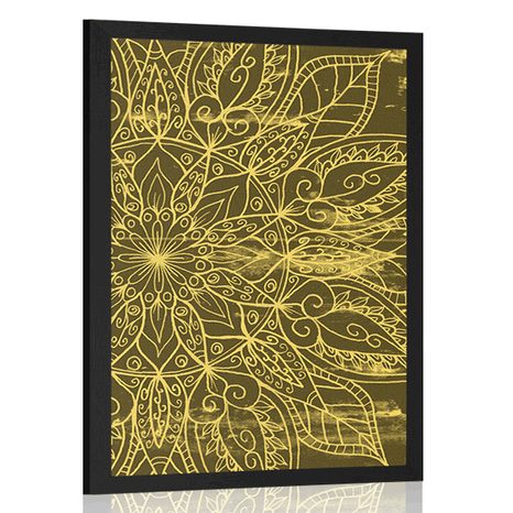 POSTER – TRAMA DI MANDALA - FENG SHUI - POSTER