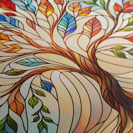 OBRAZ STROM ŽIVOTA S PESTROBAREVNÝM LISTÍM - OBRAZY STROMY ŽIVOTA - OBRAZY