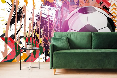 SELF ADHESIVE WALLPAPER WINNING BALL - SELF-ADHESIVE WALLPAPERS - WALLPAPERS