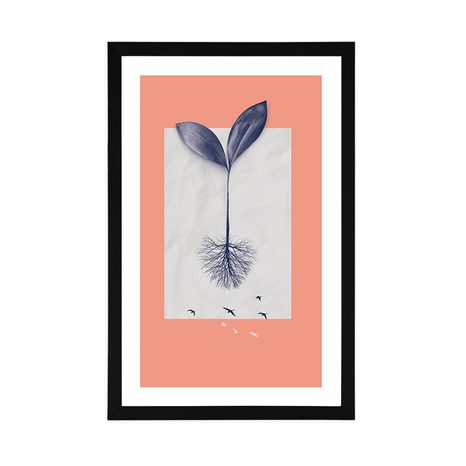 PLAKÁT S PASPARTOU ROZMANITOST PŘÍRODY - MOTIVY Z NAŠÍ DÍLNY - PLAKÁTY