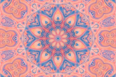 TAPETA HYPNOTICKÁ MANDALA - TAPETY FENG SHUI - TAPETY