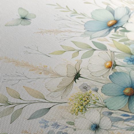 WANDBILD PASTELLFARBENE WILDBLUMEN - BILDER BLUMEN - BILDER