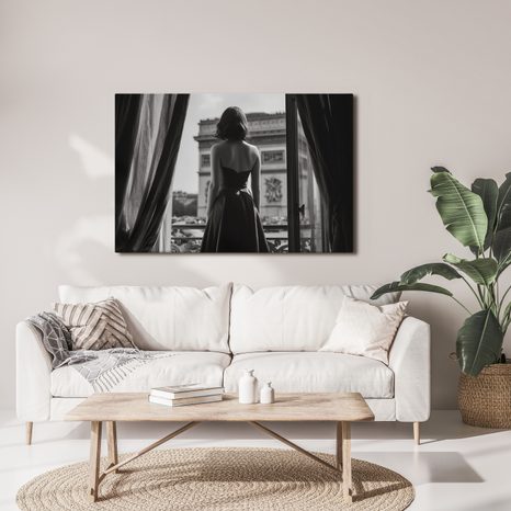 OBRAZ PODMANIVÁ DÍVKA V PAŘÍŽSKÉM BYTĚ - OBRAZY ŽENY - OBRAZY