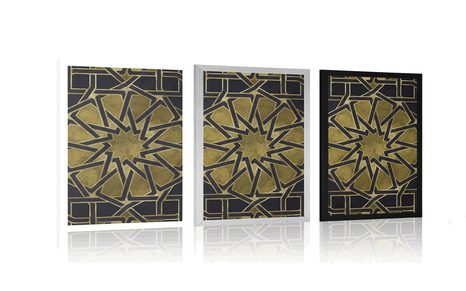 PLAKÁT ORIENTÁLNÍ MOZAIKA - ABSTRAKTNÍ A VZOROVANÉ - PLAKÁTY