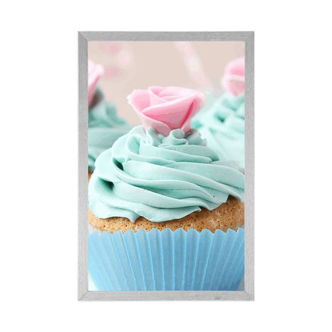 PLAGÁT FAREBNÉ SLADKÉ KOŠÍČKY - S KUCHYNSKÝM MOTÍVOM - PLAGÁTY