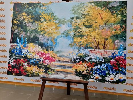 OBRAZ OLEJOMALBA KRAJINKY - OBRAZY PŘÍRODY A KRAJINY - OBRAZY