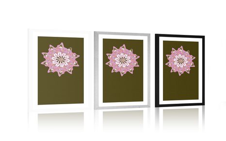 POSTER MIT PASSEPARTOUT TANZ DER FEEN - MOTIVE AUS UNSERER WERKSTATT - POSTER