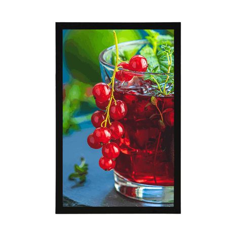 POSTER ROTER COCKTAIL - MIT KÜCHENMOTIV - POSTER