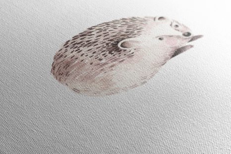 OBRAZ ROZTOMILÝ JEŽEK - DĚTSKÉ OBRAZY - OBRAZY