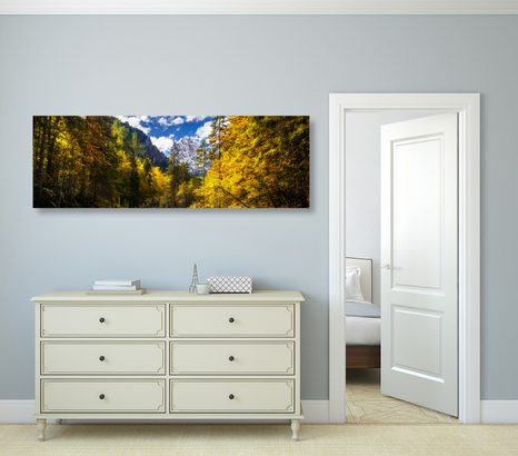 WANDBILD BERGLANDSCHAFT - BILDER VON NATUR UND LANDSCHAFT - BILDER