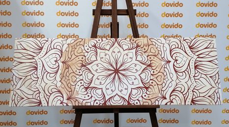 SLIKA ABSTRAKTNA ETNIČNA MANDALA - SLIKE FENG SHUI - SLIKE