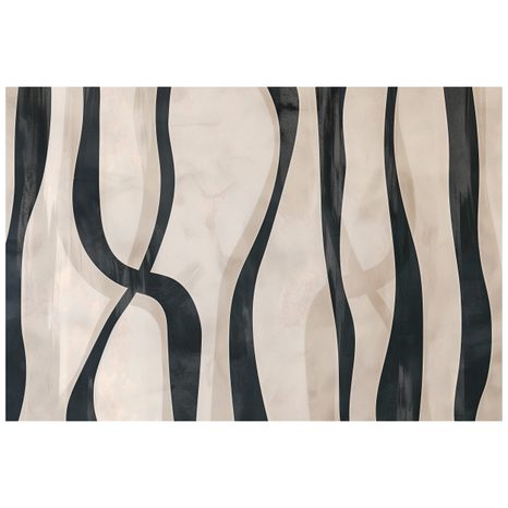 TAPET AUTOADEZIV LINII ABSTRACTE ALB-NEGRU - TAPET ABSTRACT - TAPETURI