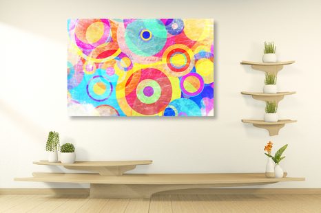 ΕΙΚΌΝΑ ΚΎΚΛΟΥΣ ΓΕΜΆΤΟΥΣ ΧΡΏΜΑΤΑ - ΠΊΝΑΚΕΣ ΠΟΠ ΑΡΤ - ΠΊΝΑΚΕΣ