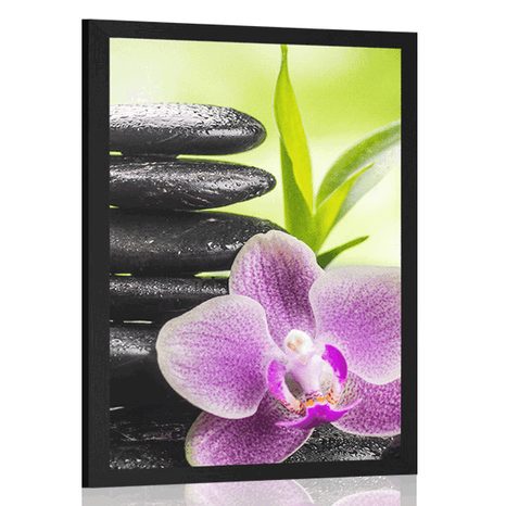 POSTER MEDITATIVE ZEN COMPOSITION - FENG SHUI - POSTERS