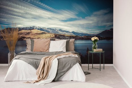 FOTOTAPETA PODVEČER U JEZERA - TAPETY PŘÍRODA - TAPETY