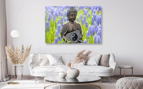 OBRAZ JIN A JANG BUDHA - OBRAZY FENG SHUI - OBRAZY