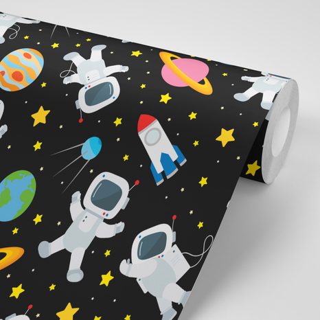 SAMOLEPÍCÍ TAPETA VESMÍRNÉ DOBRODRUŽSTVÍ - SAMOLEPÍCÍ TAPETY - TAPETY